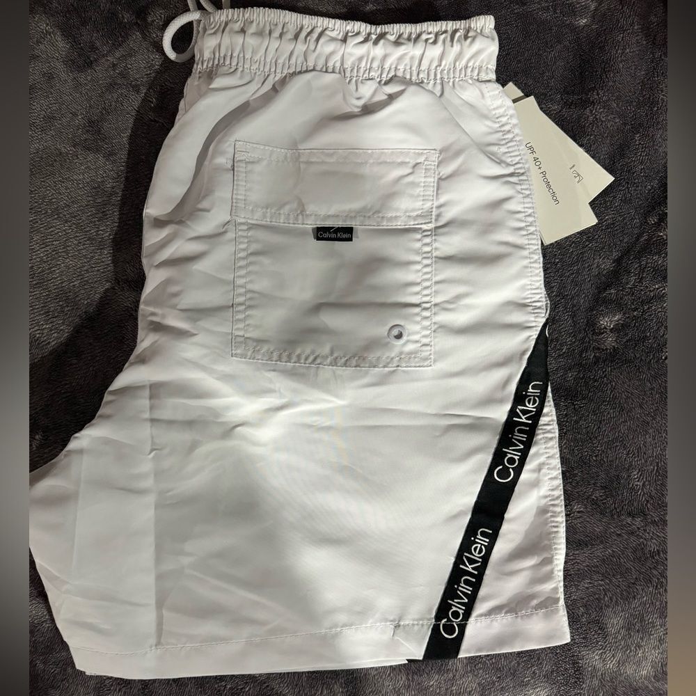 CALVIN KLEIN MENS SWIM TRUNK M - Picture 6 of 11